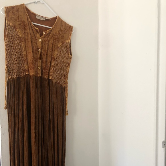 Vintage boho midi dress - Picture 3 of 3